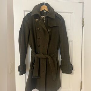 Burberry London Cashmere and Wool Trench Size FR36